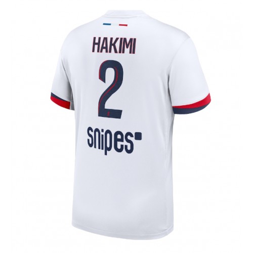 Stroje piłkarskie Paris Saint-Germain Achraf Hakimi #2 Koszulka Wyjazdowej 2025-26 Krótki Rękaw